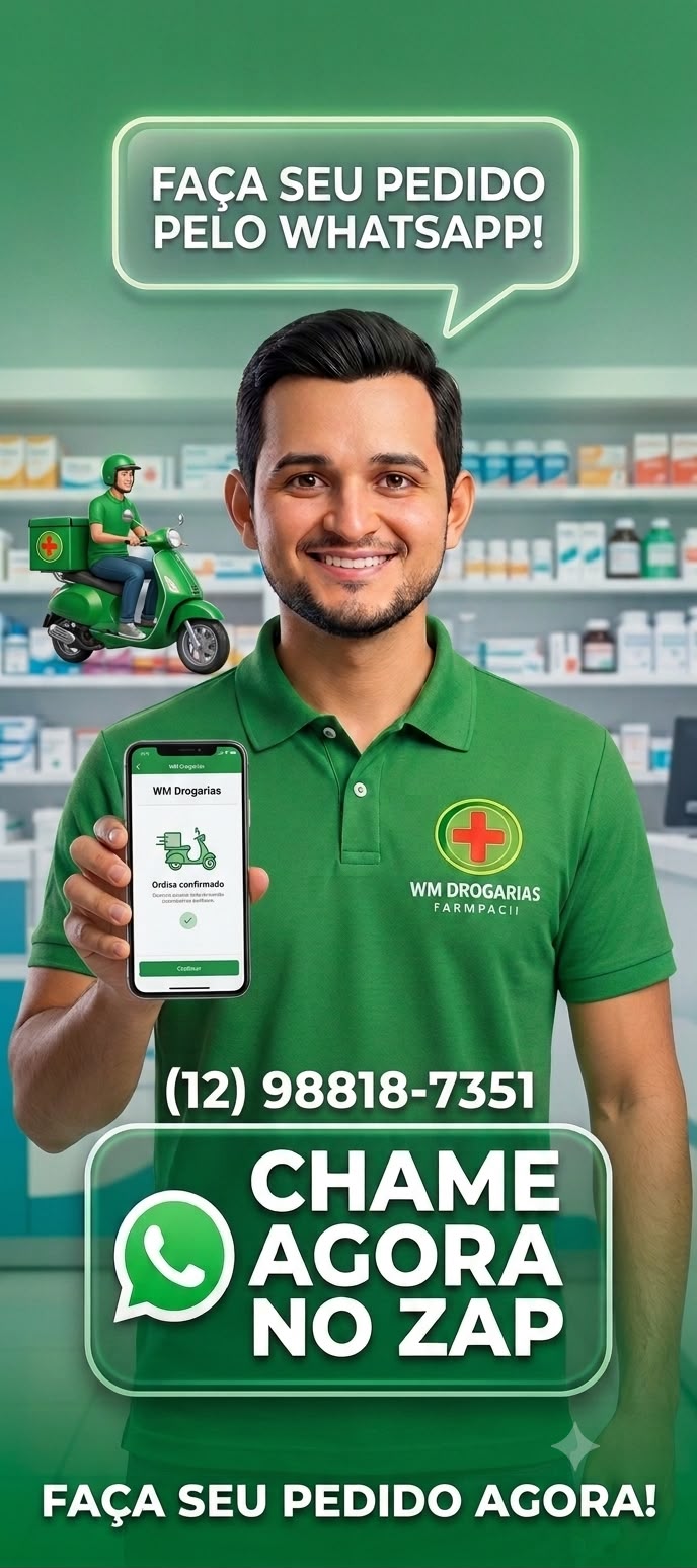 Faça seu pedido pelo WhatsApp — WM Drogarias
